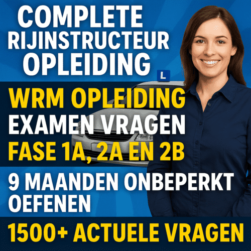 COMPLETE WRM OPLEIDING FASE 1A, 2A EN 2B