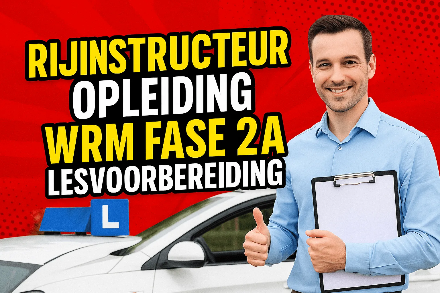 RIJINSTRUCTEUR OPLEIDING WRM FASE 2A LESVOORBEREIDING